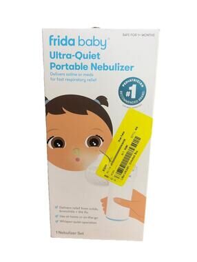 Frida Baby Ultra-Quiet Portable Saline Spraying Nebulizer Diffuser / New